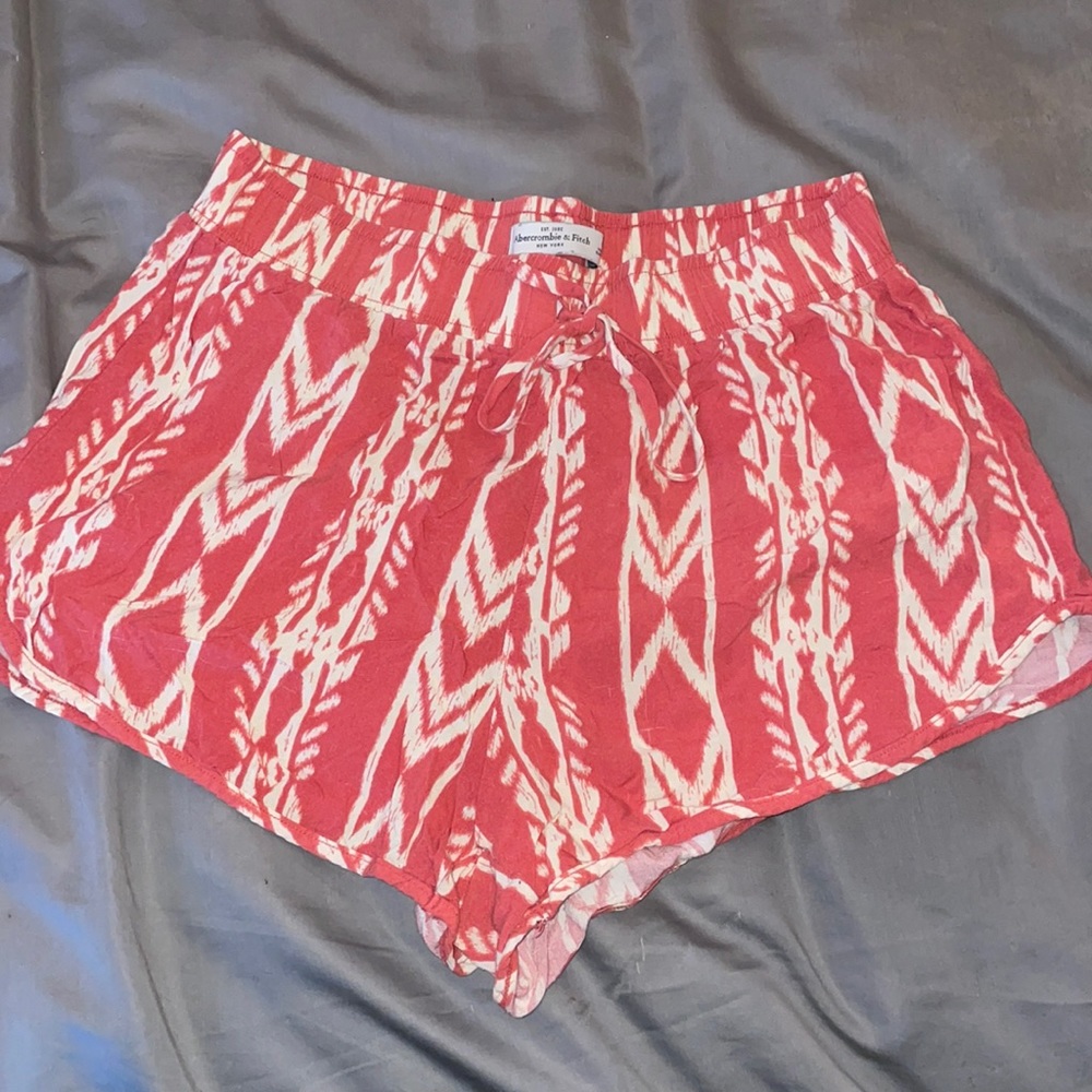 A&F Orange Shorts